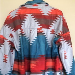 Aztec Boho Print Jacket